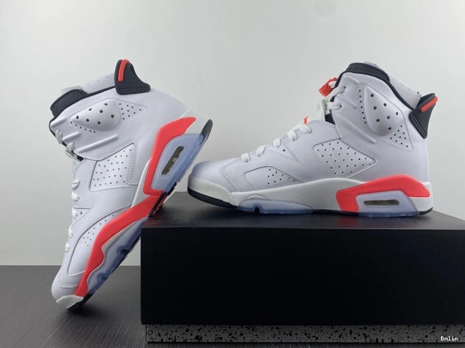 Bmlin Infrared Jordan Retro 384664-123 6 White (2014) 0701